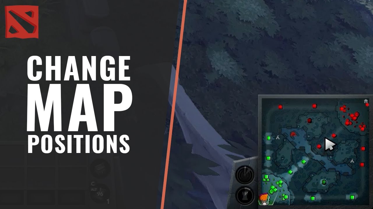 How to Change Map Positions in Dota 2