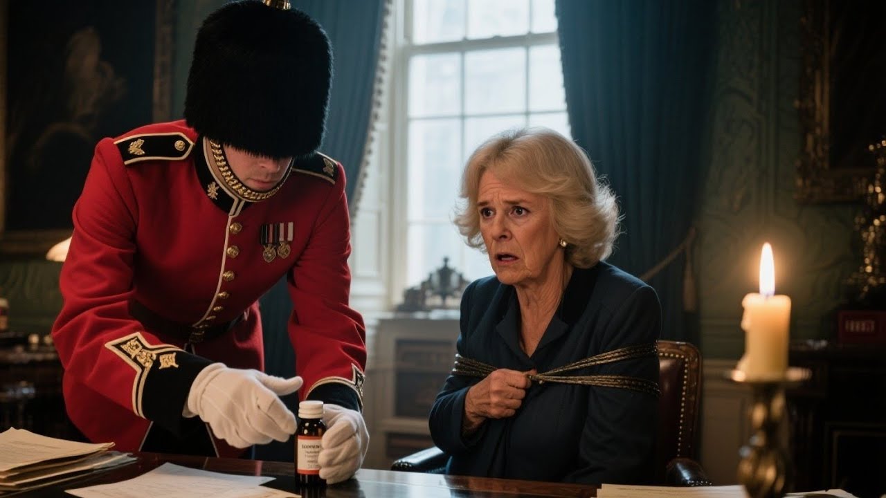 Midnight Justice’ —Camilla Arrested by Guard Following Shocking Medicine Tampering | Emotional Story