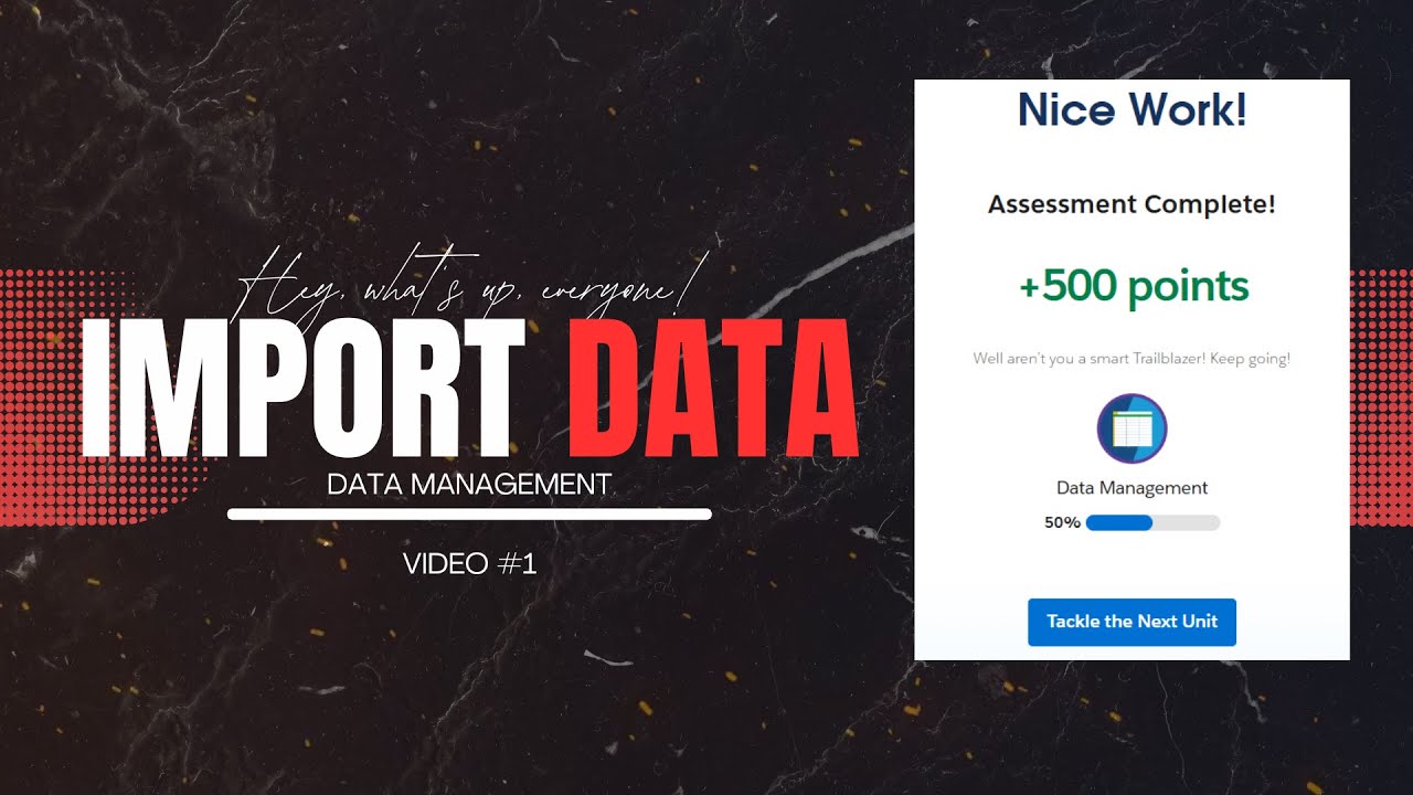 📥 Import Data into Salesforce &mdash; Complete Salesforce Trailhead Step-by-Step Guide! 📥