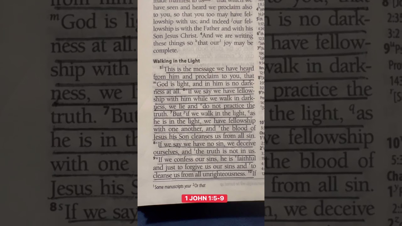 Walking in the Light: God&rsquo;s Truth Exposes & Heals | 1 John 1:5&ndash;9