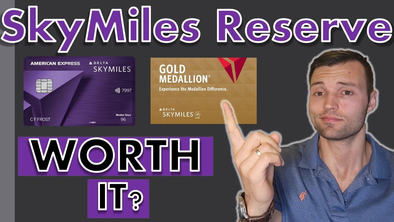 Карта Delta SkyMiles Reserve: как получить статус Gold Medallion