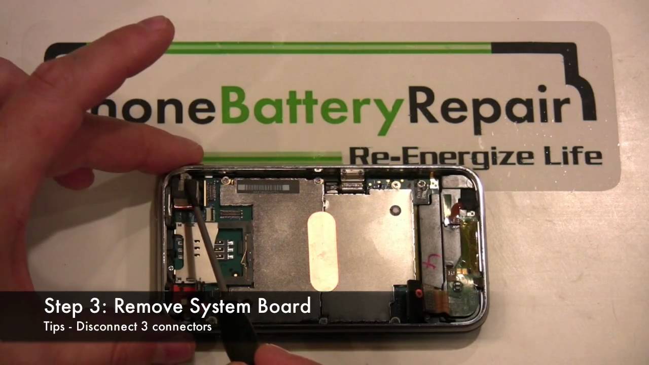 iPhone 3G Battery Replacement  by AmpJuice.com