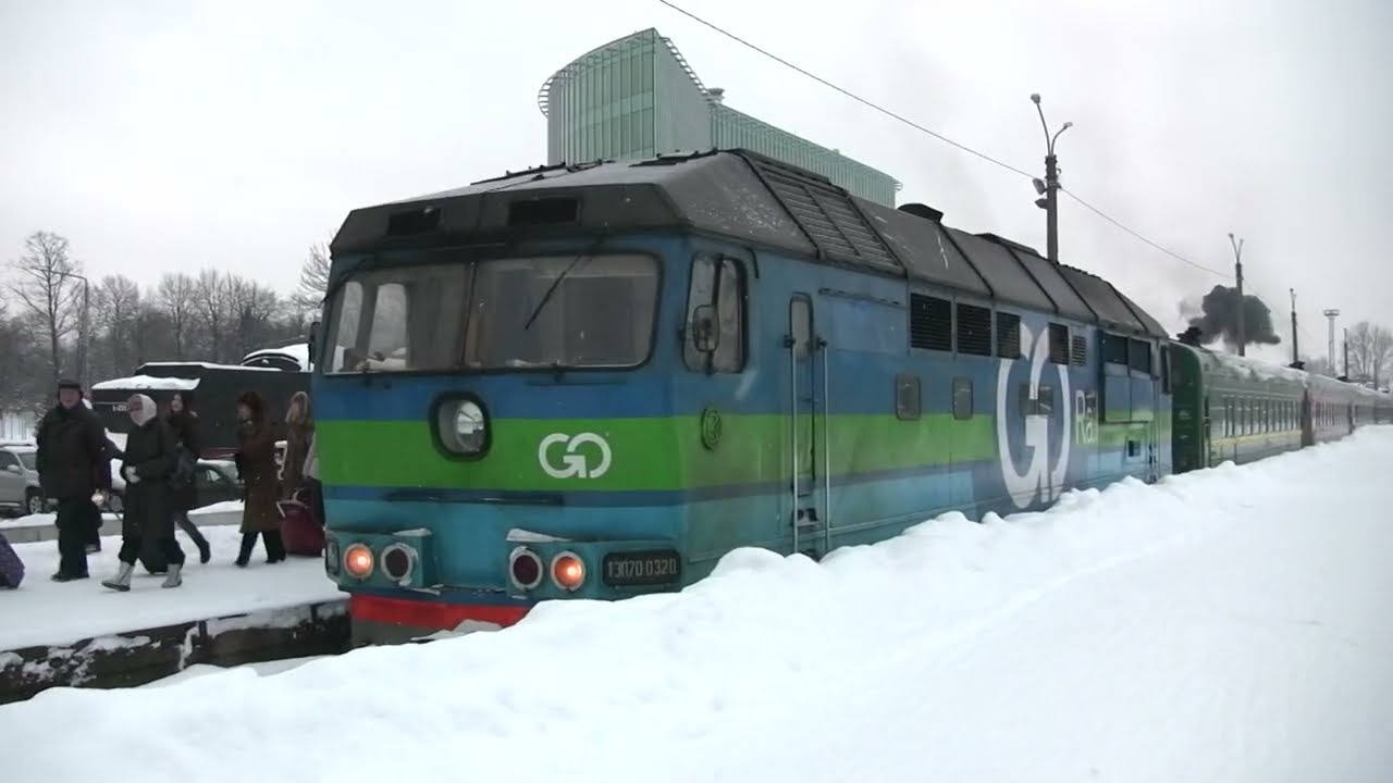 Новогодный туристический поезд 2011 / 2011 New Years tourist train