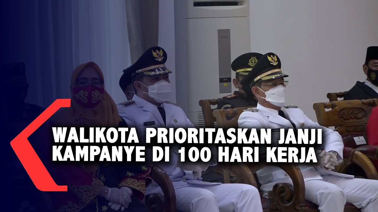 Pelantikan Pasangan Walikota Samarinda Jalankan Janji Kampanye