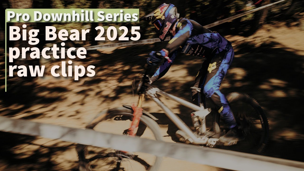 Pro Downhill Series Big Bear 2025 practice