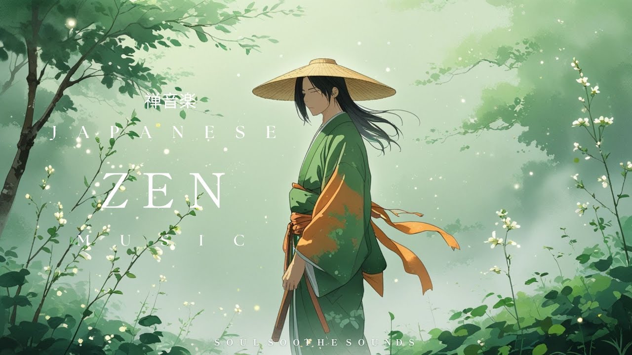 Japanese Zen Music &ndash; Calm Mind, Deep Focus & Peaceful Energy | Serenity of the Wandering Monk