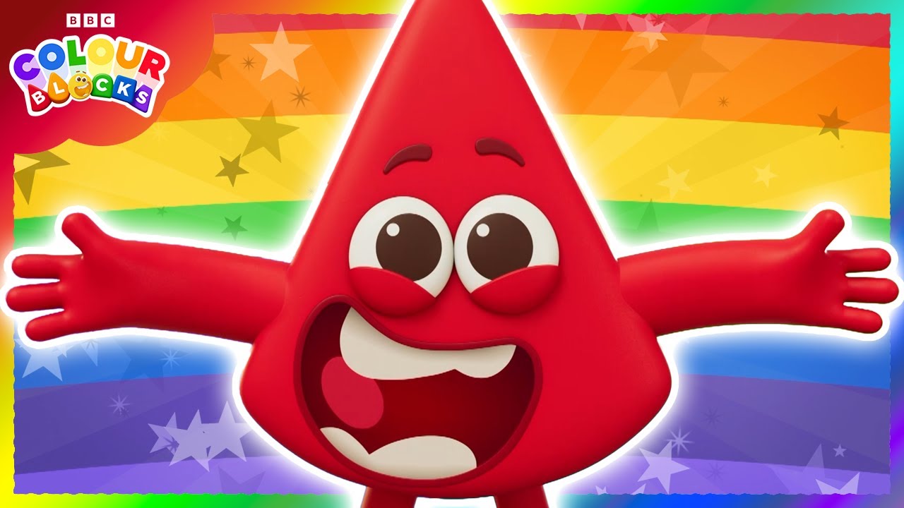 Expressing Yourself with Colours 🌈 | Kids Learn Colours | Colourblocks