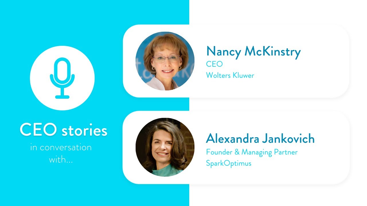 Nancy McKinstry, CEO Wolters Kluwer | SparkOptimus CEO stories | Full interview