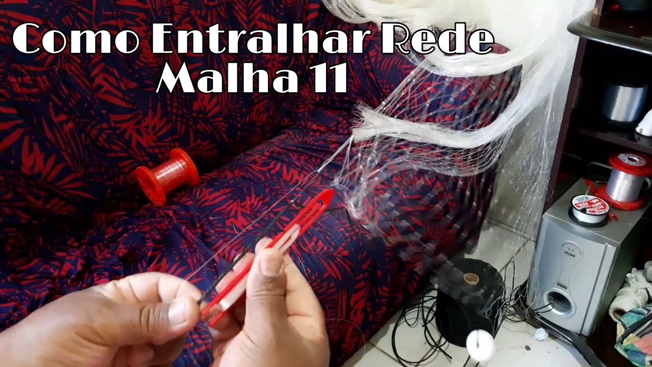 Como Entralhar Rede Malha 11