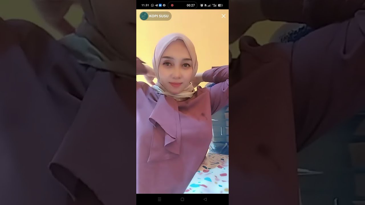 kopi susu Tante jilboobs #pemersatu_bangsa #modelhijaber 