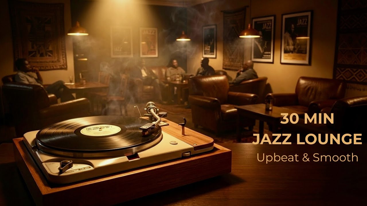 Smooth Modern Jazz Lounge | Upbeat Instrumental Music for Energy & Focus