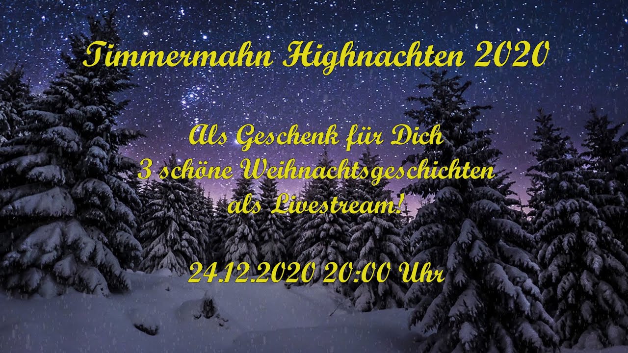 Timmermahn Highnachten 2020