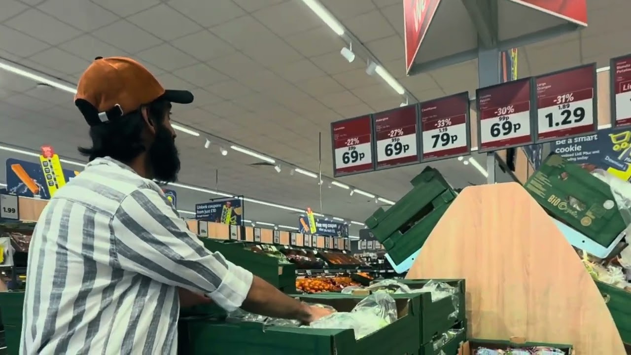 Budget Grocery Haul at Lidl UK | Fresh Vegetables + Smart Shopping Tips | Globe Taste Journey |