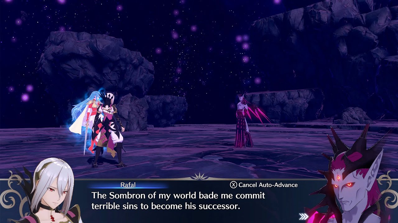 Rafal & Nel Unique Sombron Dialogue Xenologue DLC - Fire Emblem Engage