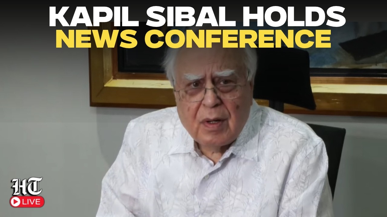 LIVE: Senior Advocate & Rajya Sabha MP Kapil Sibal Holds News Conference | SIR in Bengal | TMC | BJP