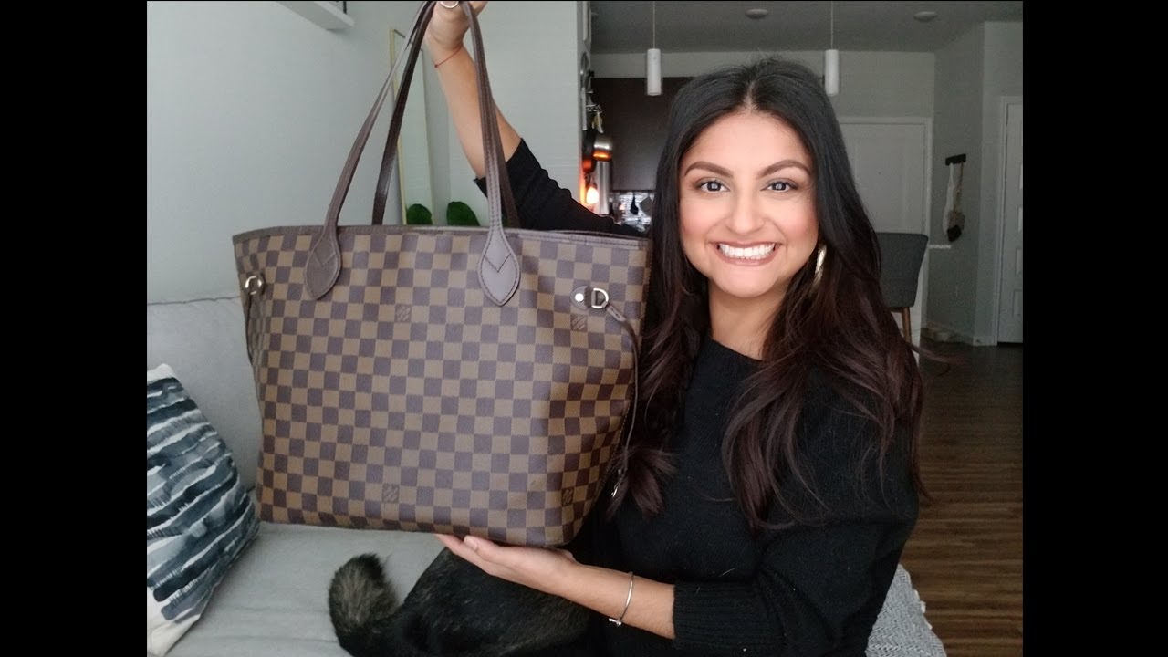 HOW I PACK MY LOUIS VUITTON NEVERFULL MM