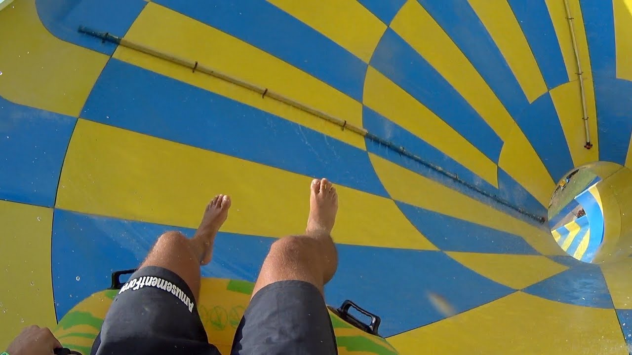 Dangerous Funnel Water Slide at Funcity Wunder Water