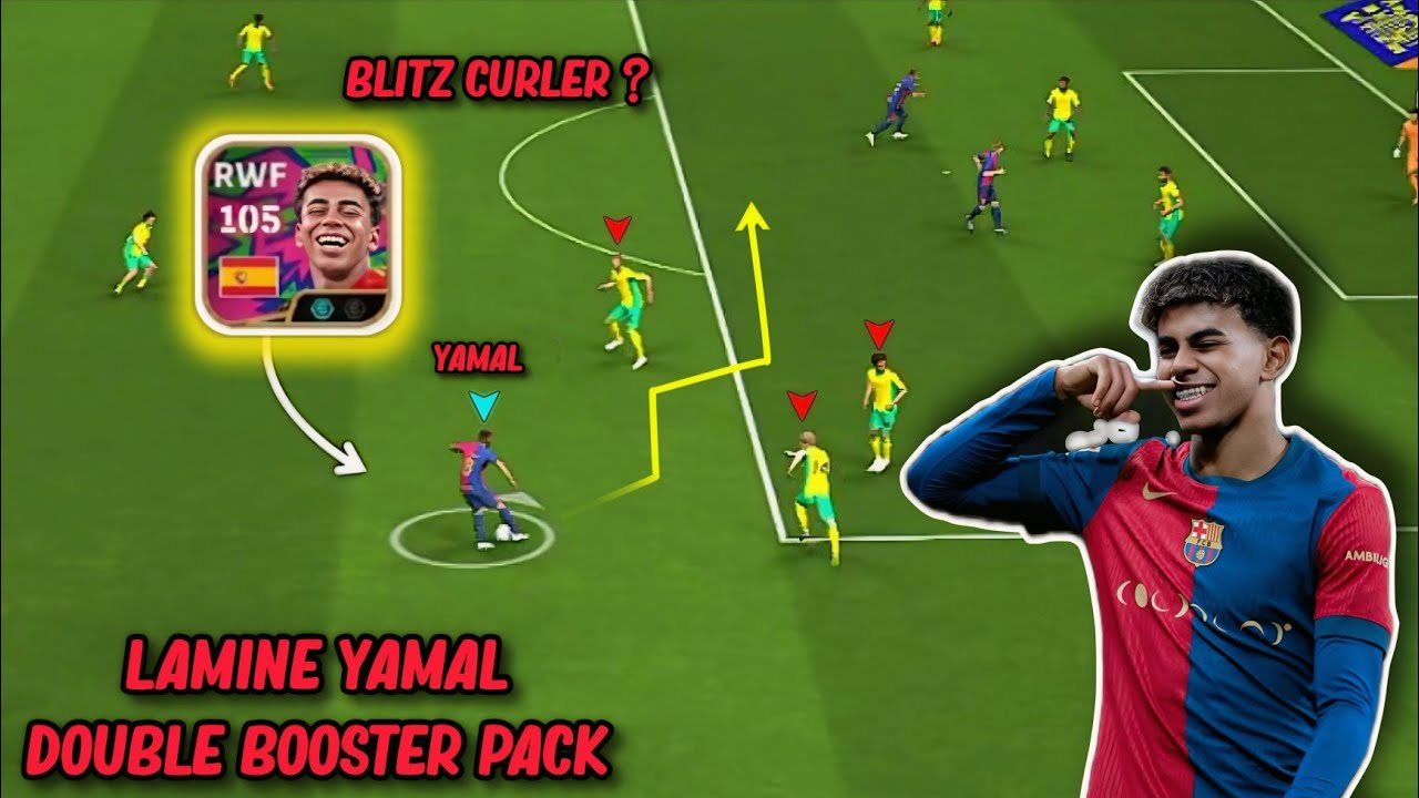 ОСТАНОВИТЕ ЕГО! Ламин Yamal 102 Rated Double Booster просто безумие 🔥😮‍💨 - лучше, чем Yamal Blitz...