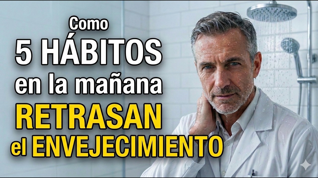 5 Hábitos por la Mañana que RETRASAN el Envejecimiento