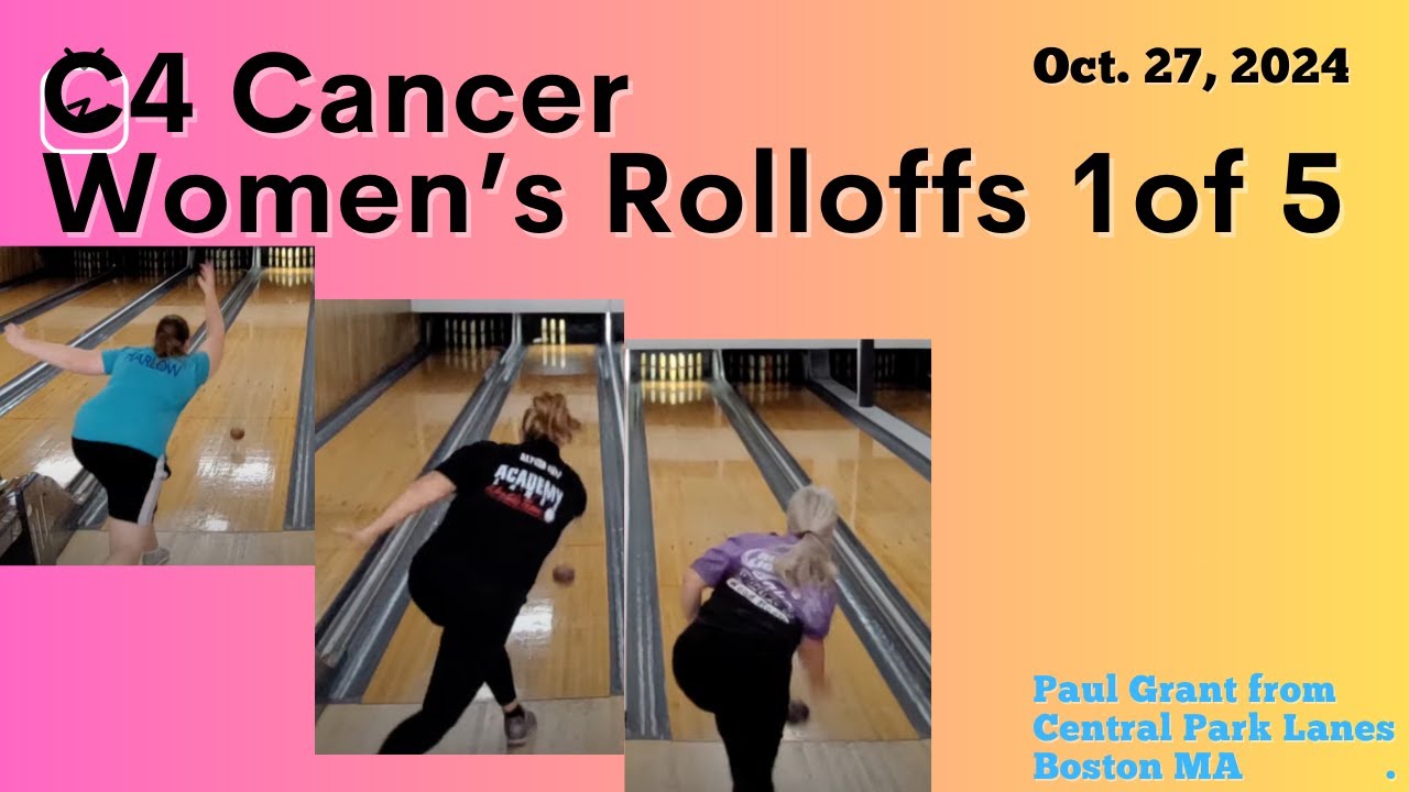Ladies Candlepins For Cancer Qualifying Round 1 of 5. Central Park Lanes-East Boston, MA