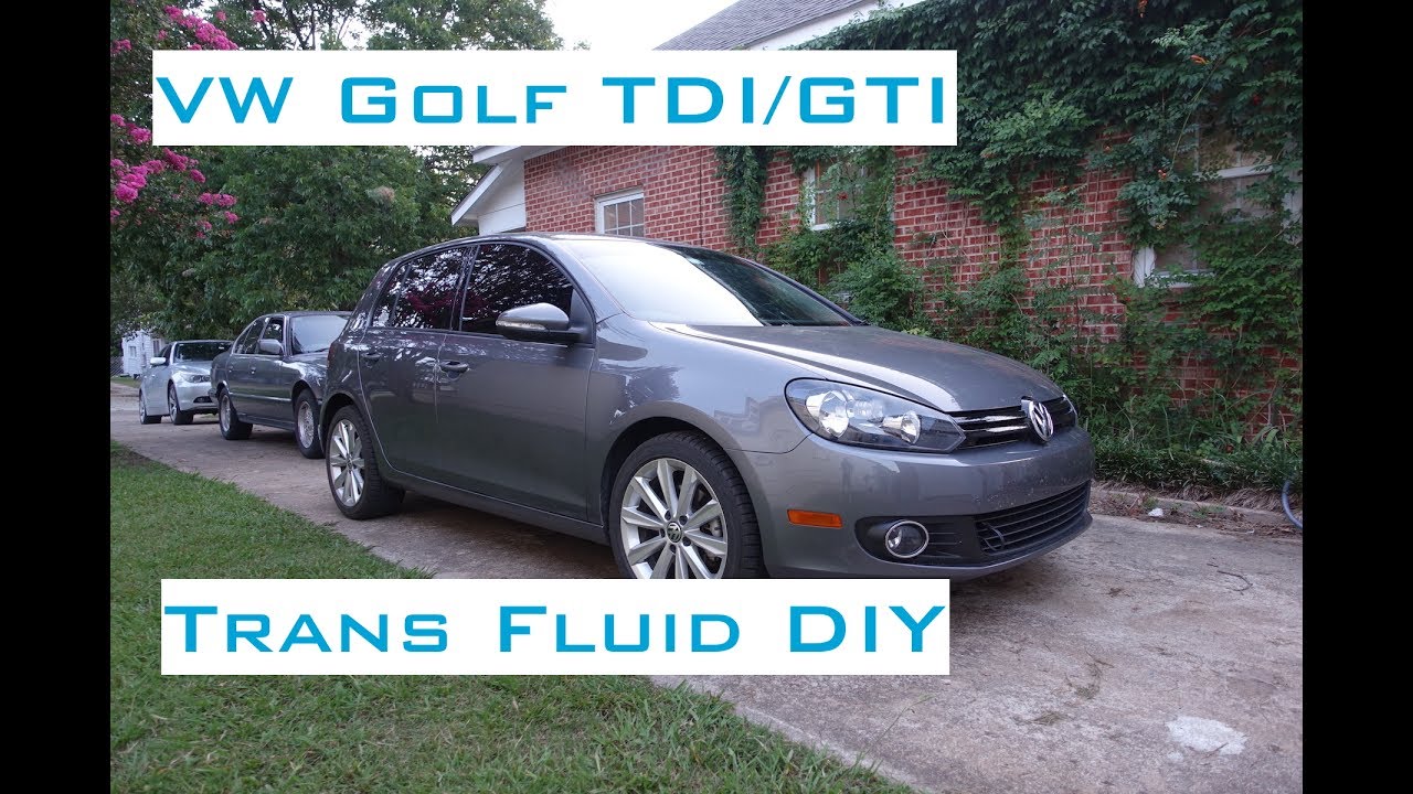 VW Golf — Жидкость для механической коробки передач своими руками — 2009–2014