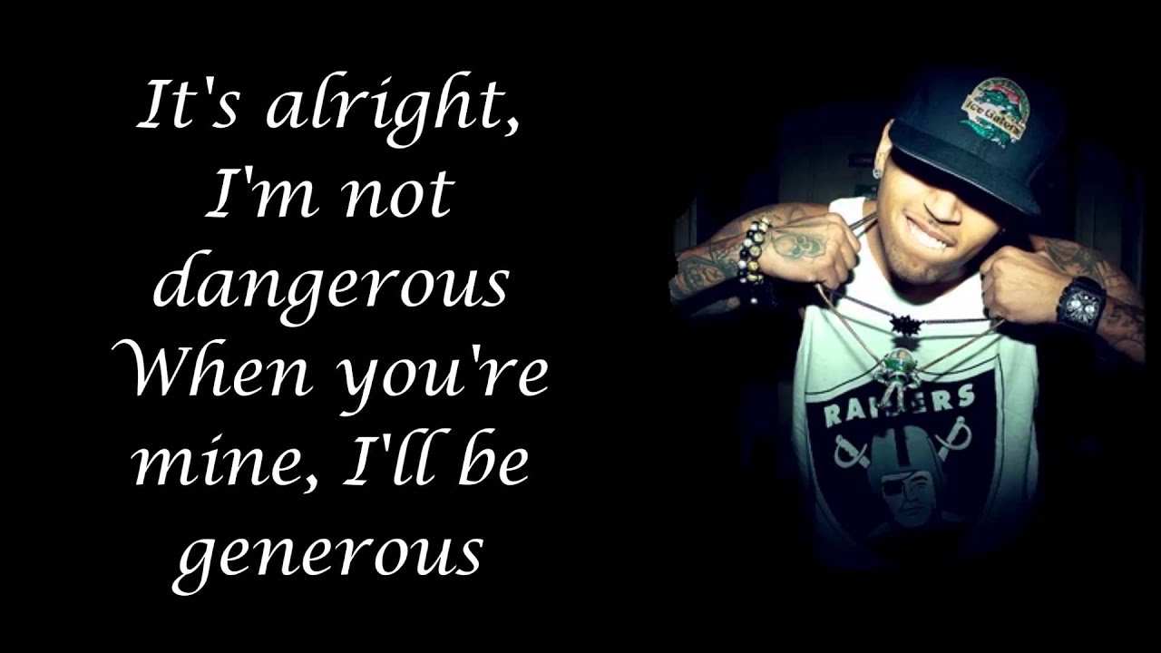 Chris Brown - Fine China Lyrics (On Screen)