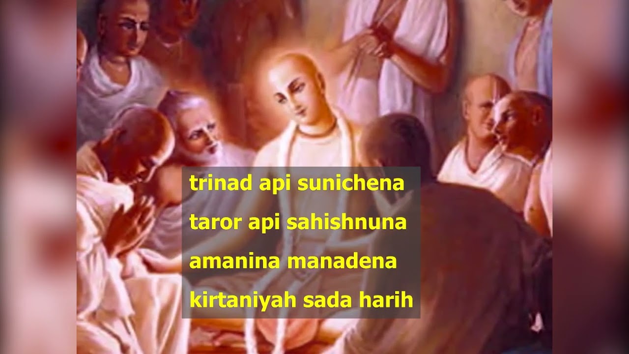 Sri Siksastakam || ceto-darpana-marjanam bhava-maha--davagni-nirvapanam || ISKCON VIJAYAWADA.
