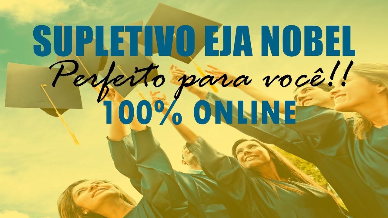 Supletivo Nobel- 100% Online