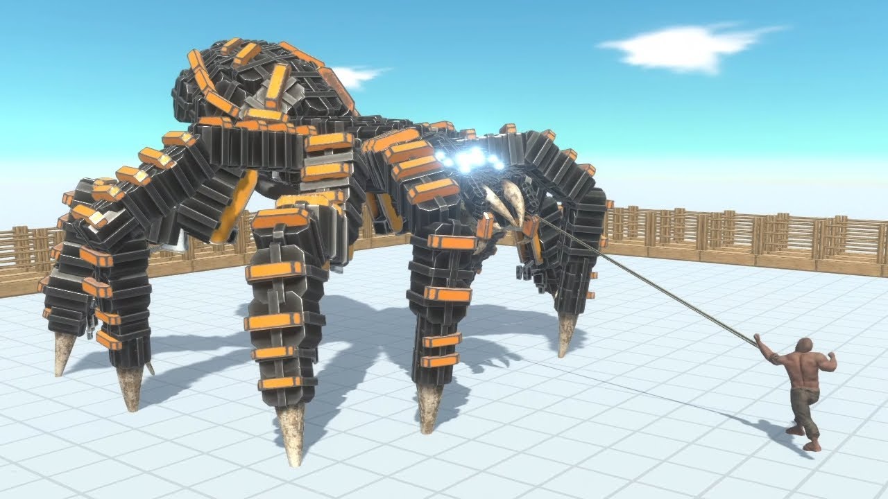 Spider Kaiju Kumonga vs ALL UNITS ARBS Animal Revolt Battle Simulator