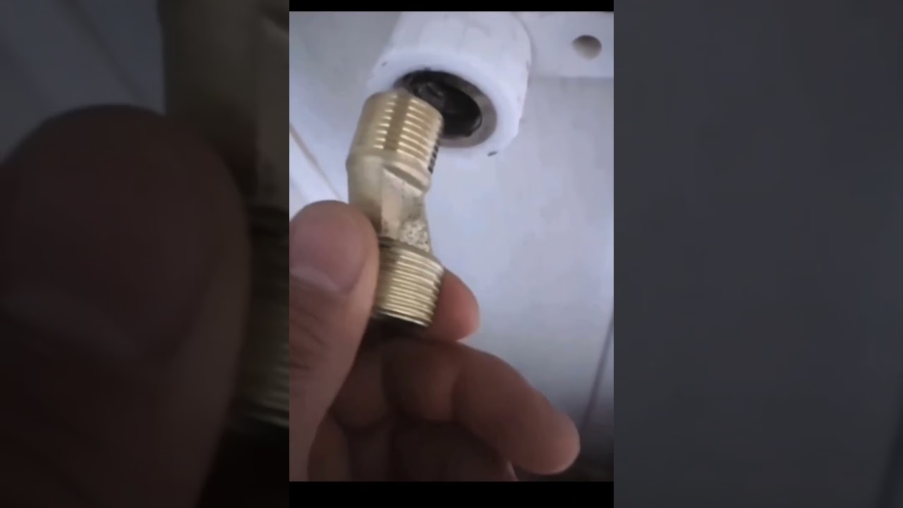 shower mixer tap installation / water heater tap  