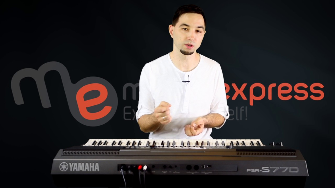 Yamaha PSR-S770 szybka prezentacja