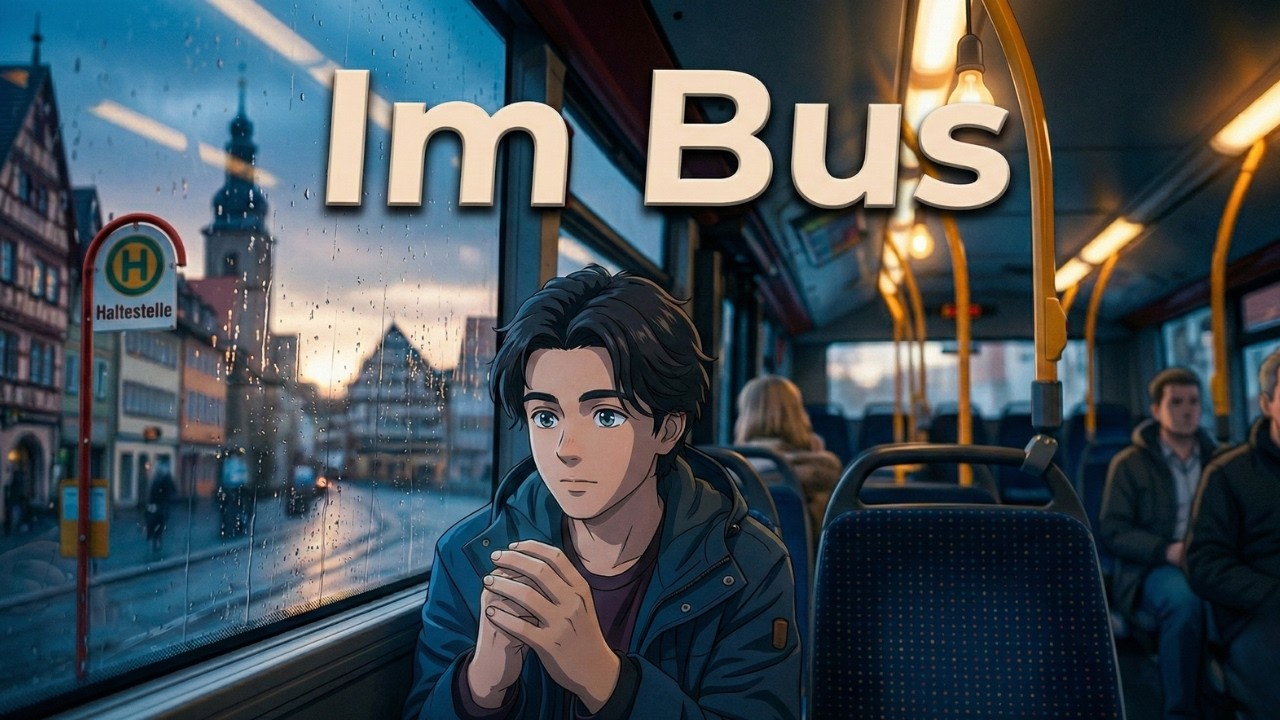 Im Bus 🚌🎒 | Hörverstehen: Deutsche Geschichten A1/A2