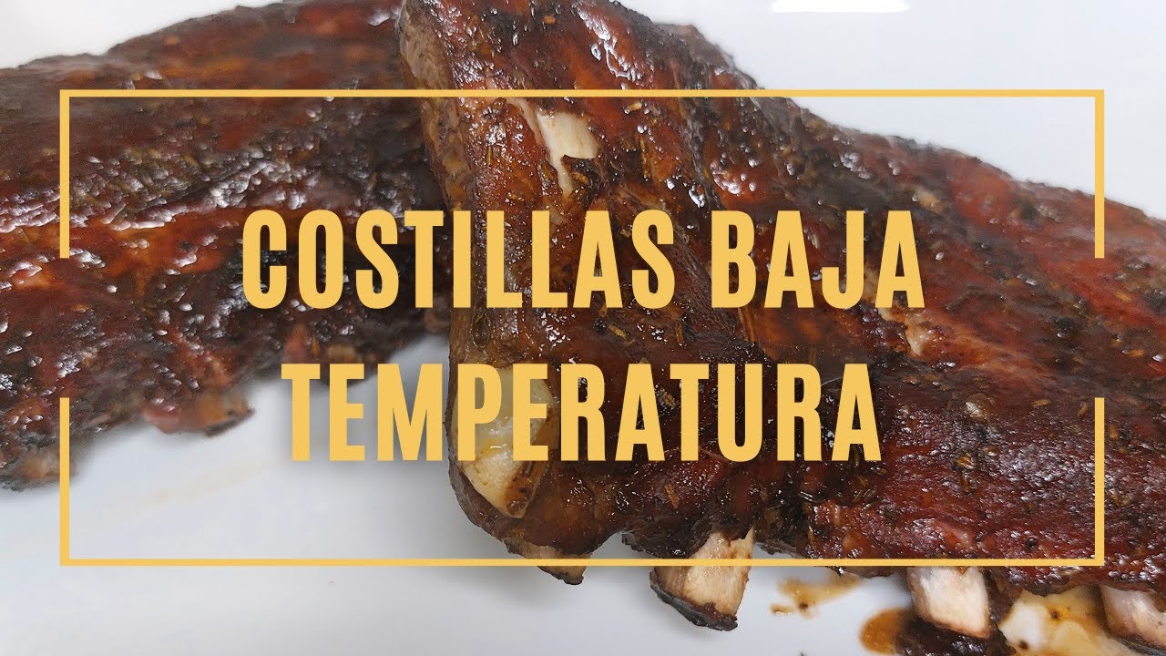 COSTILLAS a BAJA TEMPERATURA // SOUS VIDE - Cocina al VAC&Iacute;O