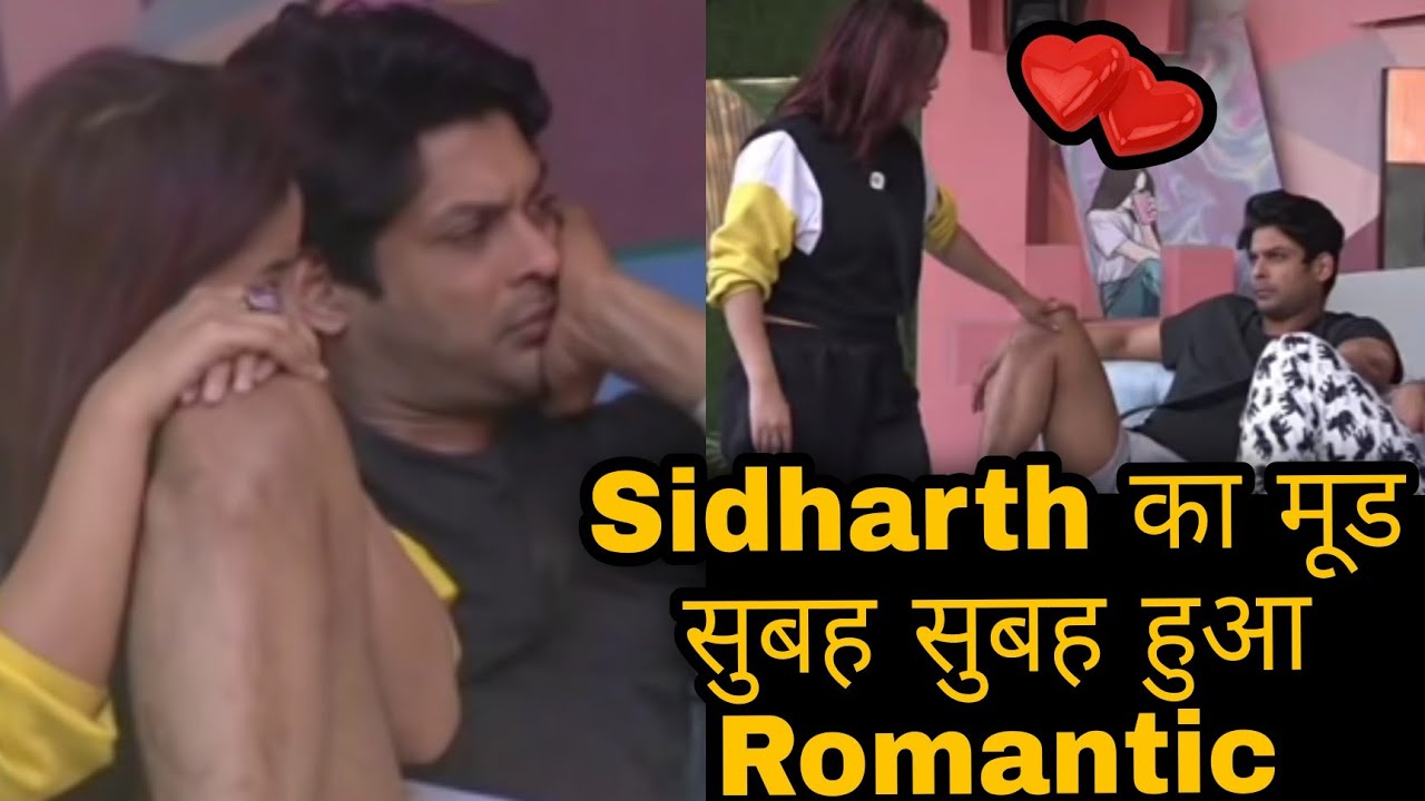 Sidharth का मूड सुबह सुबह हुआ Romantic || Sidnaaz Romantic Moment BB13 Unseen Undekha