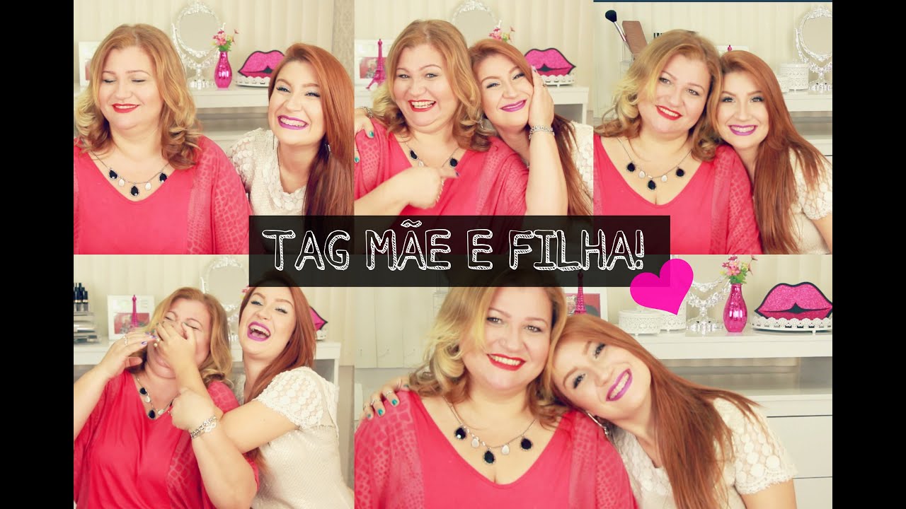 TAG MÃE E FILHA! ♥ Por Bianca e Mônica Andrade!