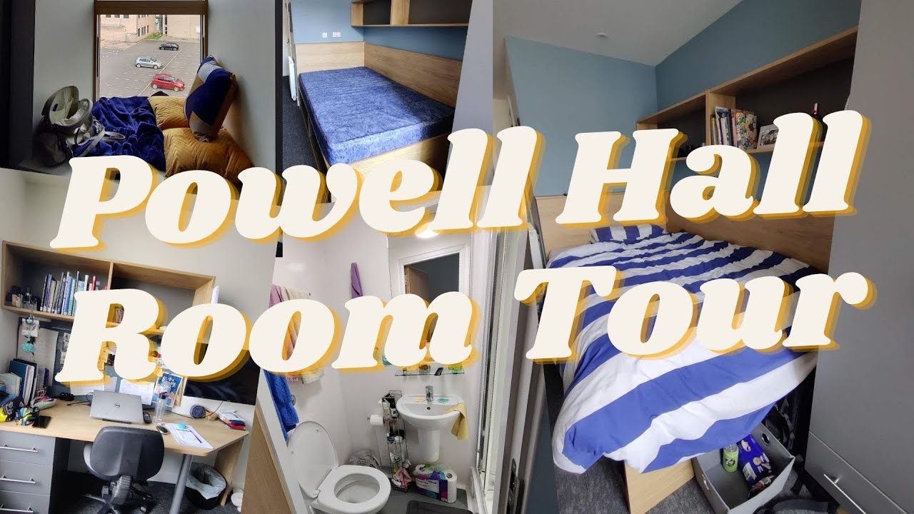 UNIVERSITY OF ST ANDREWS ROOM TOUR | POWELL HALL | audrey curates