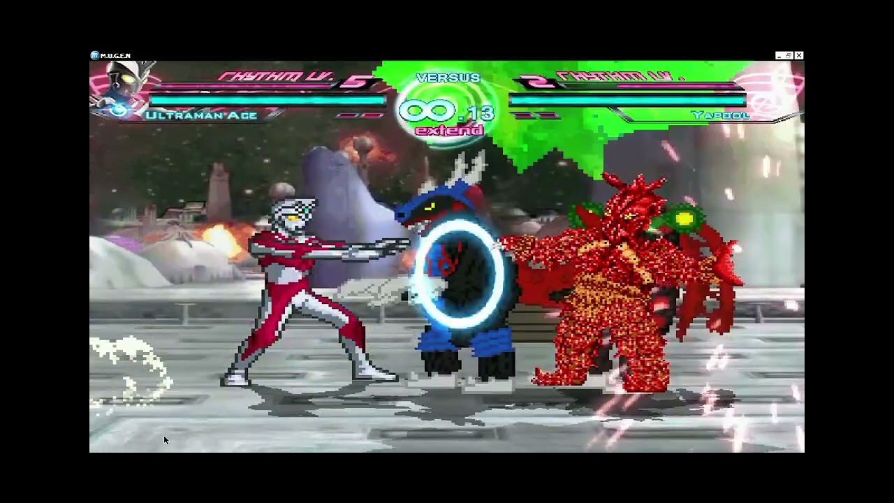 ウルトラマンエース vs ヤプール / mugen