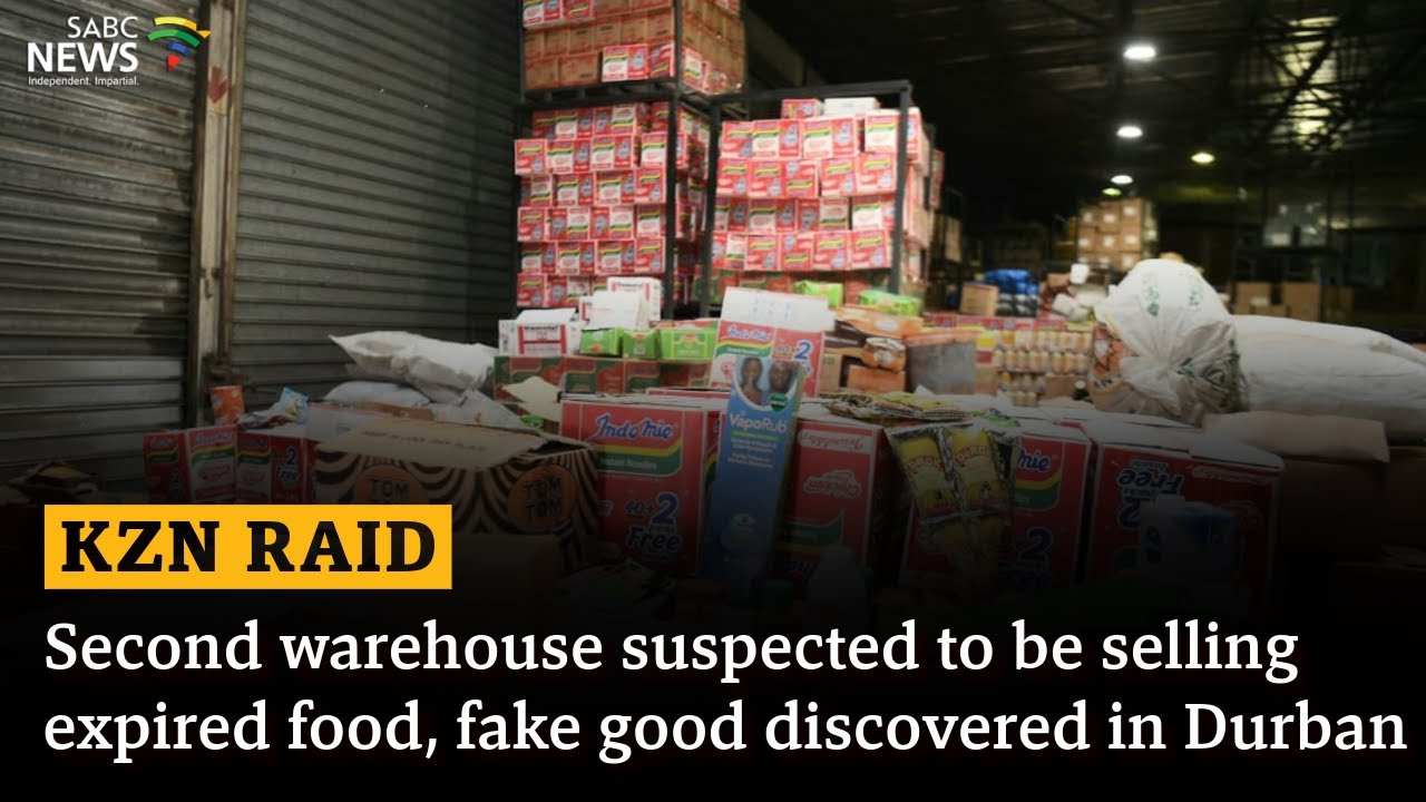 Second warehouse suspected to be selling expired food, fake good discovered in Durban