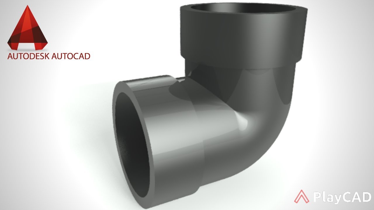 Codo en 3D - AutoCad