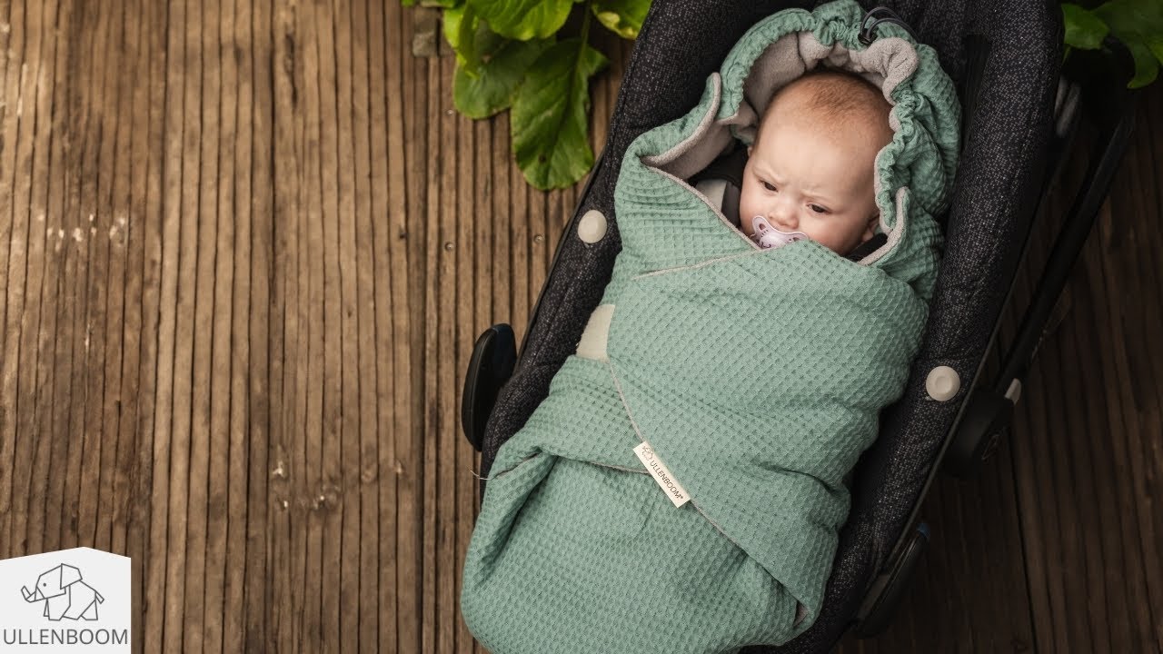 HOW TO - Einschlagdecke von ULLENBOOM - Baby einfach und sicher in eine Einschlagdecke legen