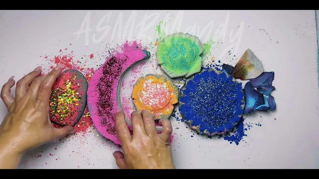 Soft reforms of Gym Chalk | ASMR | Hoil powder 