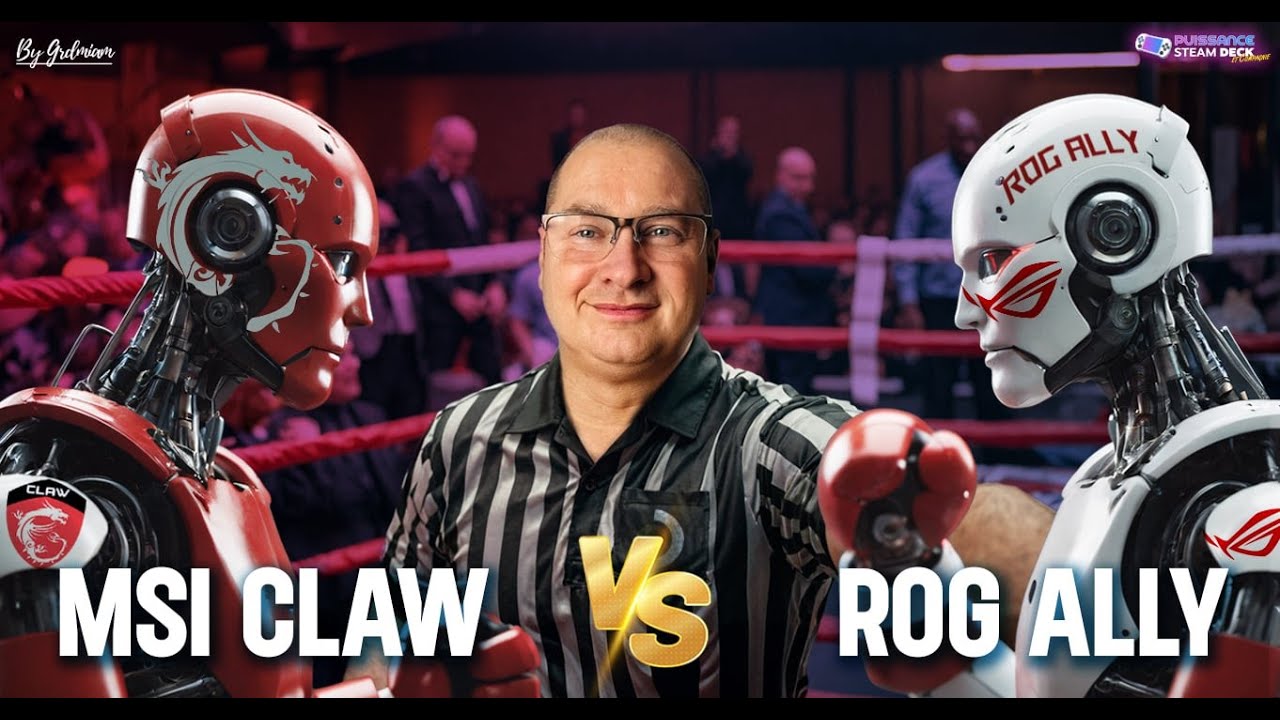 MSI CLAW VS ROG ALLY, si proche et tellement loin