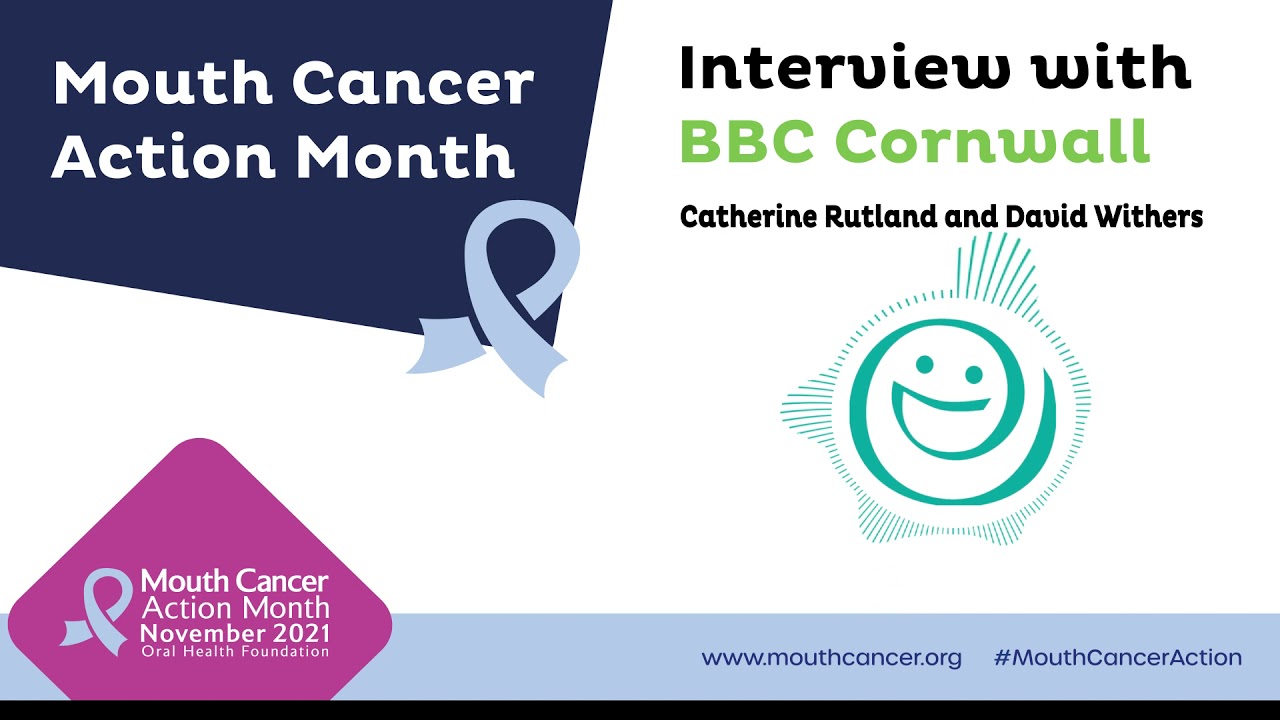 David Withers shares his mouth cancer story on BBC Radio Cornwall