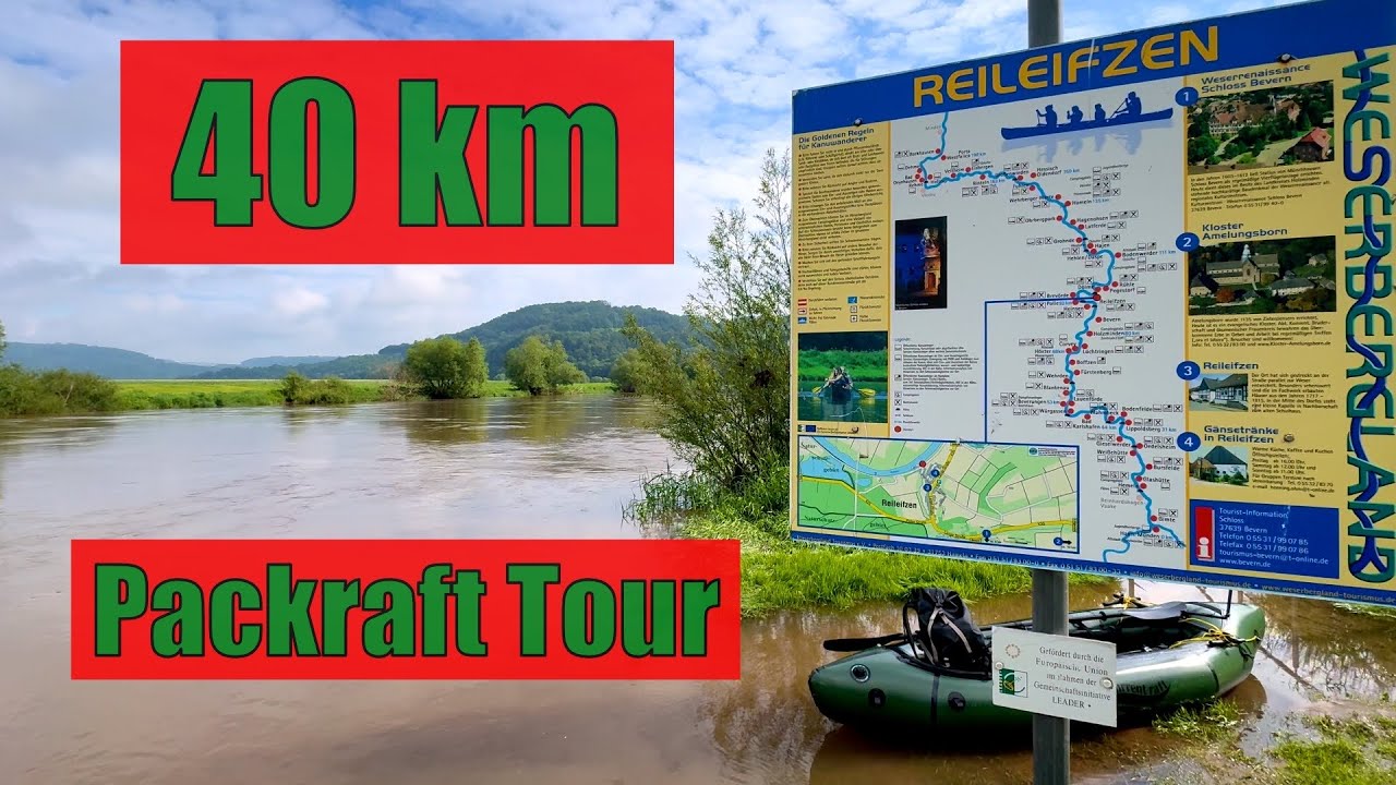 Current Raft Arrow Praxistest | Auf der Weser von Holzminden - Grohnde