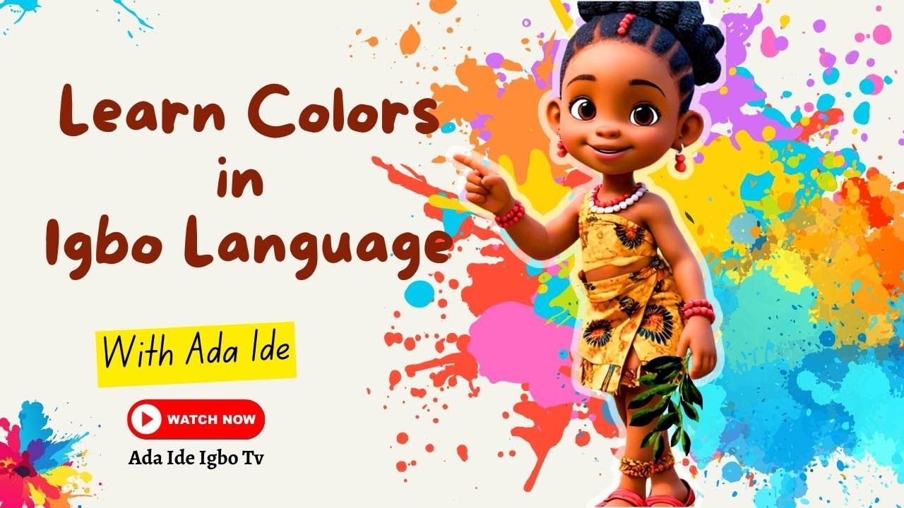 Agwa n'Asụsụ Igbo (Colors in Igbo Language)