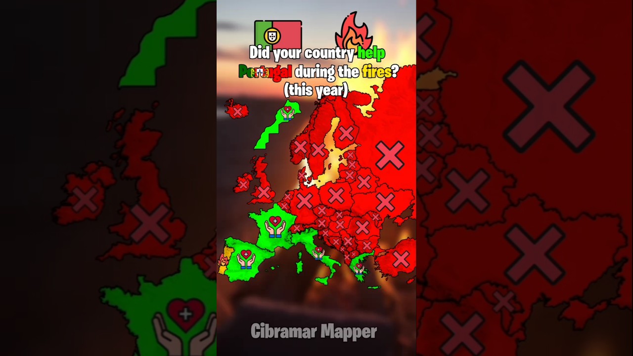 Did your country help Portugal during the fires?