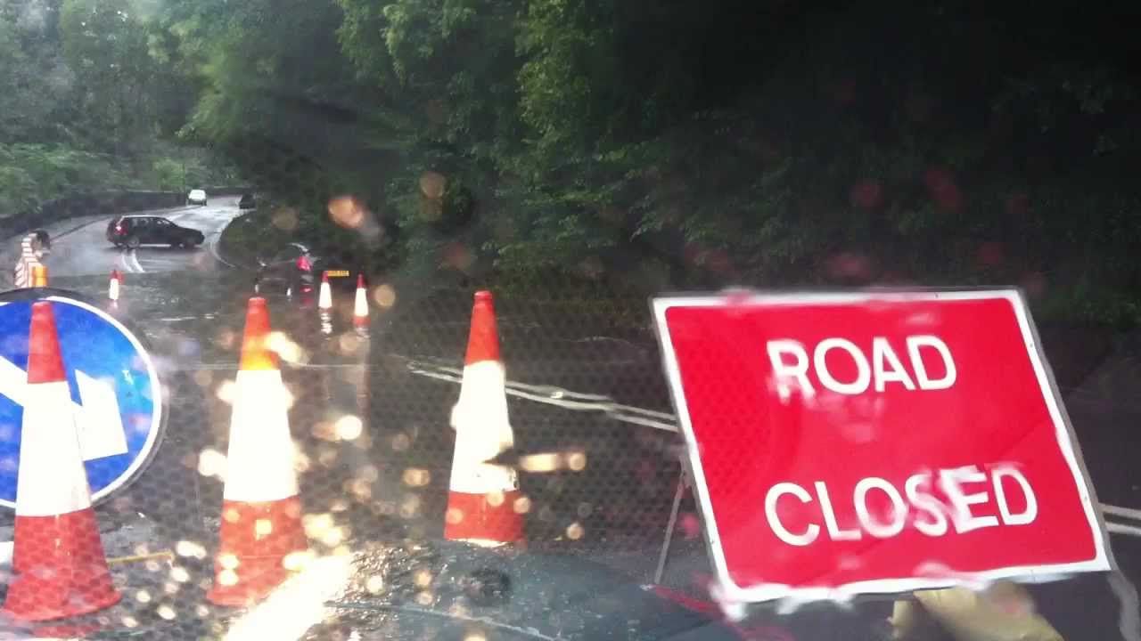 What It Looked Like in 2012 - Flooding Lobley Hill 25 Sept 2012