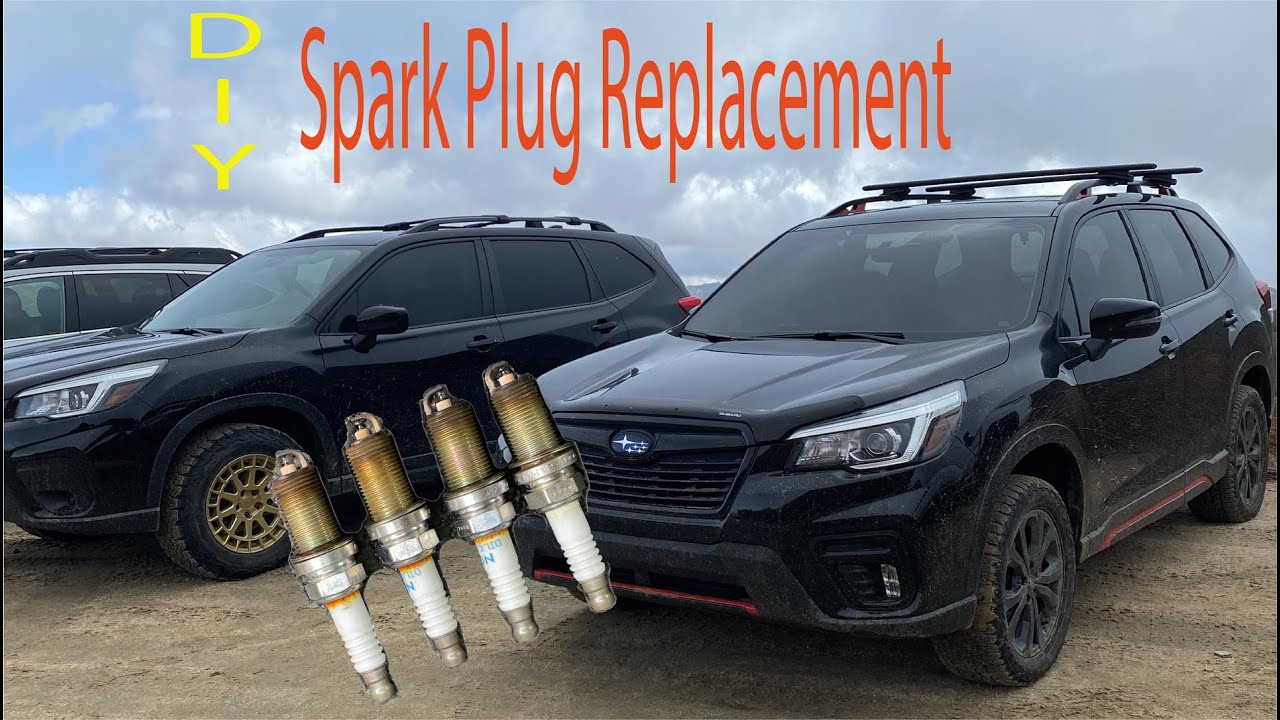 Замена свечей зажигания Subaru Forester 2019 года