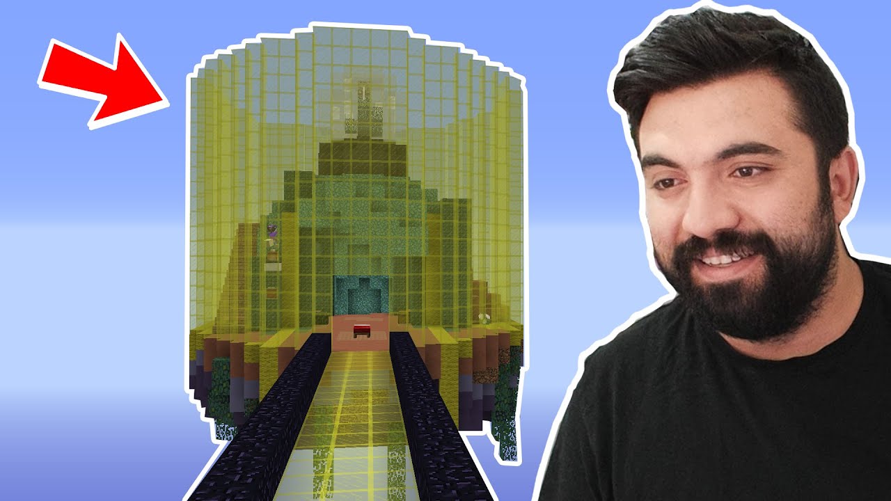 BASEYİ CAMLA KAPLADIK! Minecraft: BED WARS