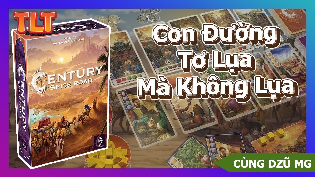 #TuiHuongDan 27: CENTURY SPICE ROAD | Con Đường Tơ Lụa Mà Không Lụa [GIỚI THIỆU + CÁCH CHƠI]
